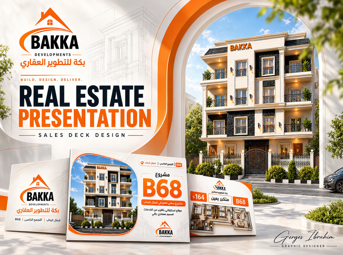 BAKKA Developments | Real Estate Sales Presentation Design arabic typography architecture presentation bakka developments brand collateral business presentation corporate presentation graphic design layout design marketing presentation premium design presentation design property development property presentation real estate design real estate marketing real estate presentation sales deck slide design typography visual storytelling