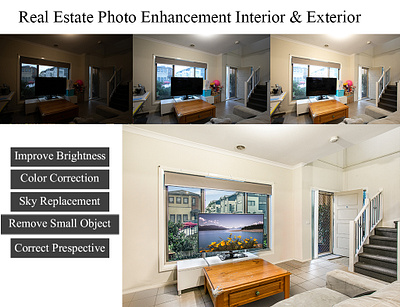 Real Estate Editing graphic design