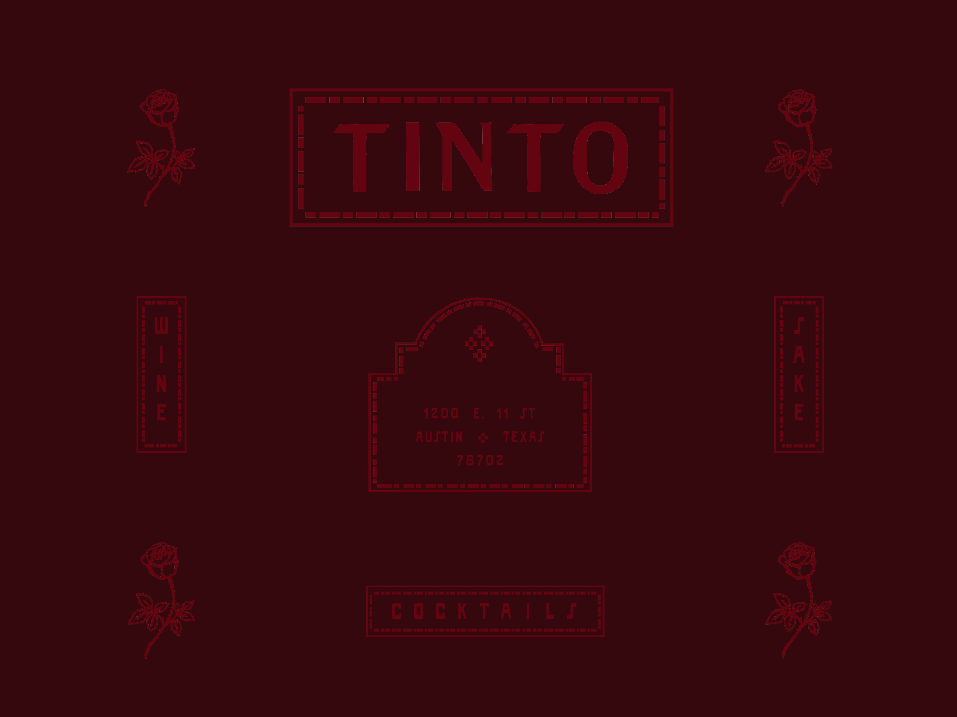 Tinto ATX Branding + Illustrations branding design graphic design illustration logo typography