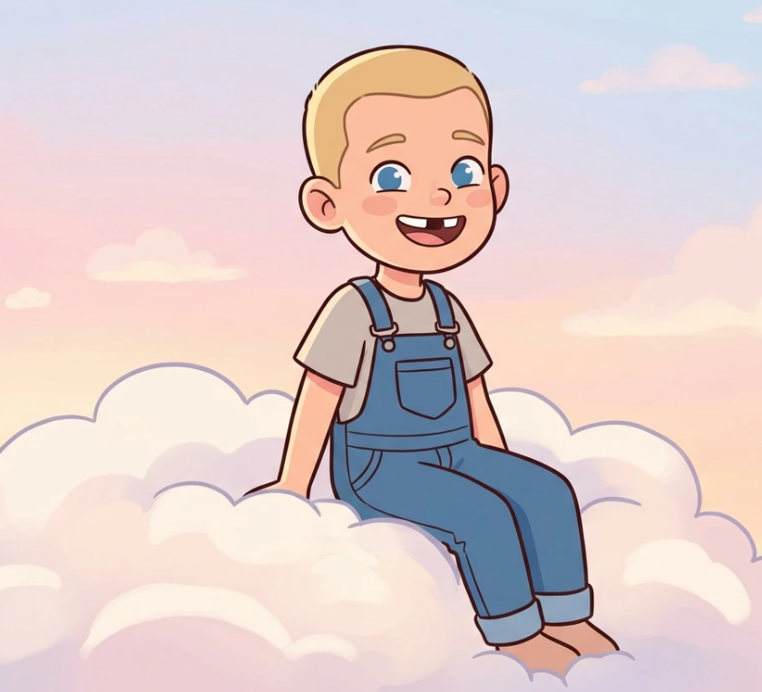 Little Dreamer Above the Clouds | Cute Children's Book