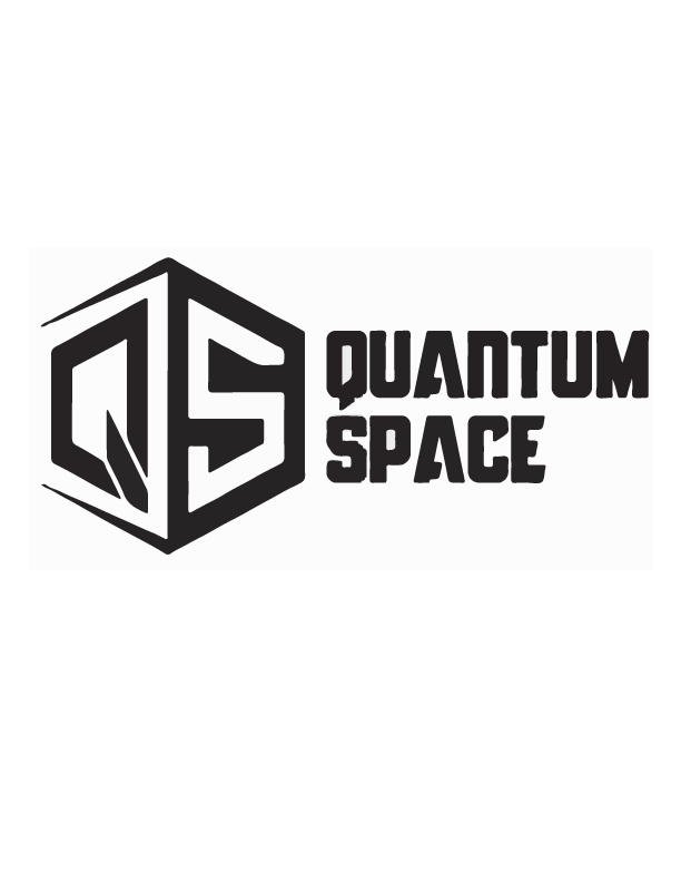 Quantum Space logo graphic design logo motion graphics