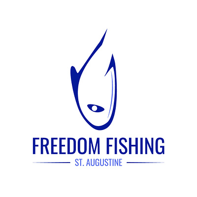 Freedom Fishing - Logo Design adobe illustrator graphic design logo