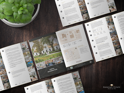 Erinvale Guest Brochure adobe brochure design graphic design illustrator indesign photoshop