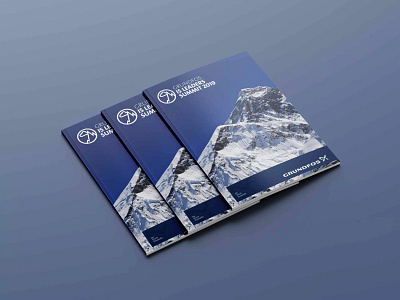 Grundfos branding brochure corporate graphic design print design ui ux