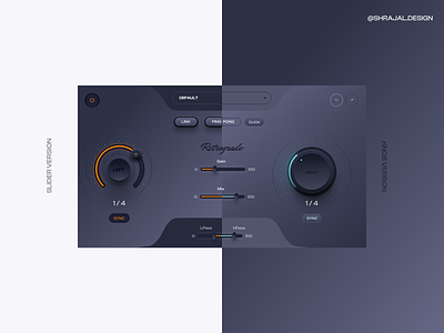 UI Design For Music Production app branding design designers grey illustration music ui uidesigner ux