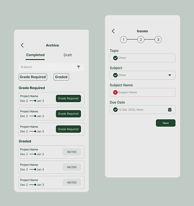 LMS App app design figma graphic design lms logo ui ux