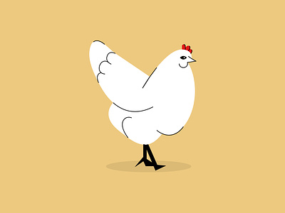 Chicken chicken chicken drawing design graphic design graphicdesign illusrator illustration vector art