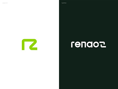 renaoz Logo Design branding letter r letter rz logo logo design logo mark logos new logo rz tech technology wordmark