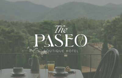 Logo — The Paseo branding design graphic design hotel illustration logo mockup typography vector