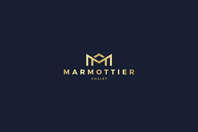 Chalet Marmottier Brand & Logo Spec Concept brand brand design brand identity branding chalet graphic design hotel logo logo design visual identity