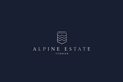 Chalet Alpine Estate Brand & Logo Spec Concept brand brand design brand identity branding chalet graphic design hotel logo logo design visual identity