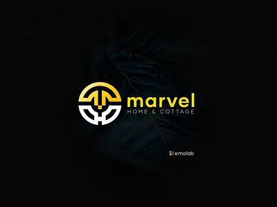 Marvel_home & cottage adobe app art brand guidelines brand identity branding company logo concept creative graphic design grid logo icon illustration letter logo logo logofolio logotype minimal minimalistic logo shop logo
