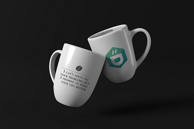 Cup design for Centum-D branding design graphic design illustration minimal
