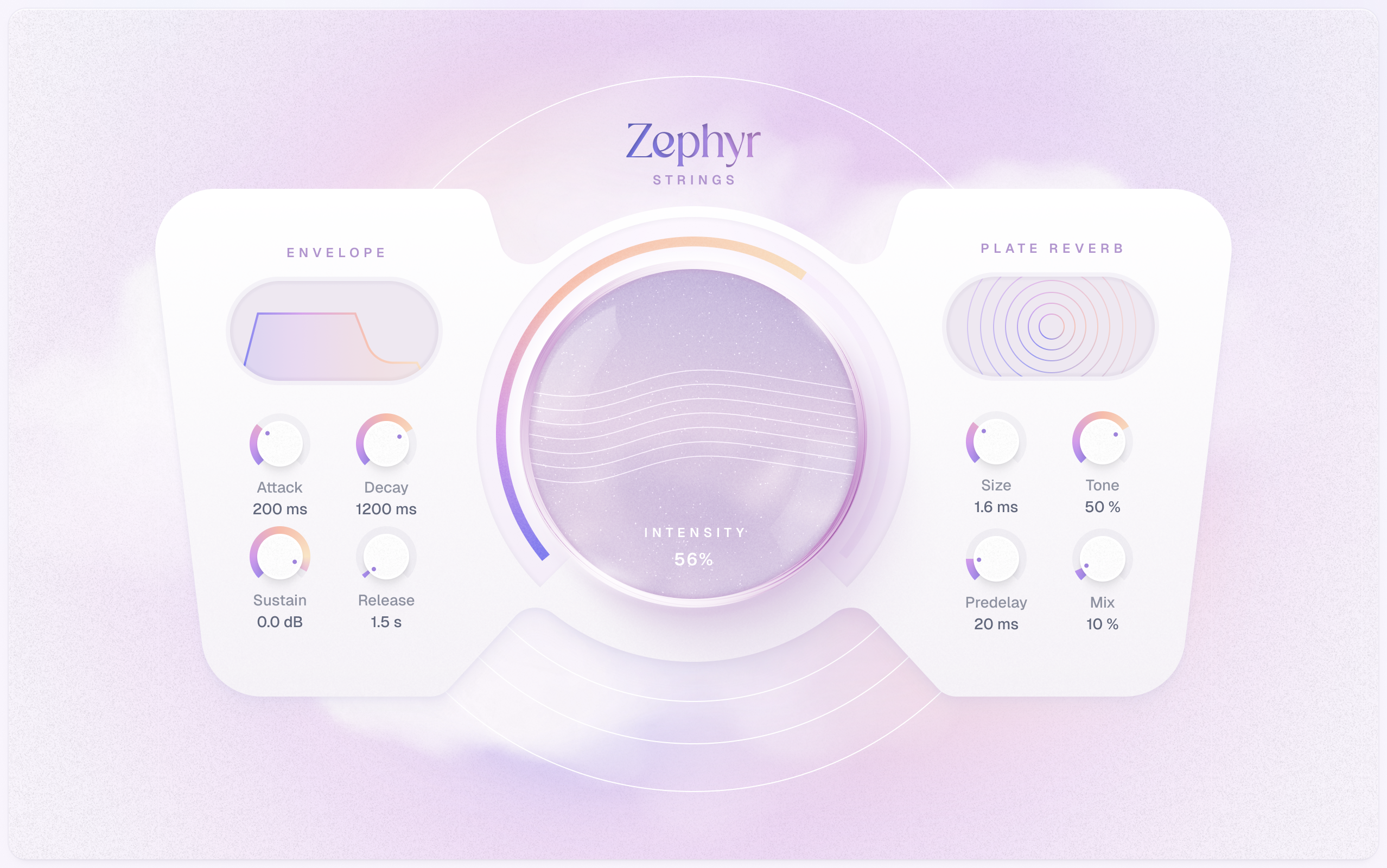 NOVA Audio Plugins animation colorful motion graphics music music plugin plugin ui