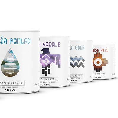 Chaya Tea Packaging Design brand design brand identity branding graphic design illustration packaging packaging design tea