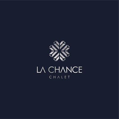 Chalet La Chance Logo & Branding brand design brand identity branding chalet design graphic design hotel logo logo design ski visual identity