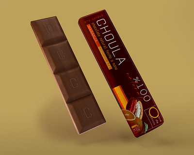 CHOULA Chocolate | Product Design branding chocolate cocoa design graphic design illustration logo package packaging product design