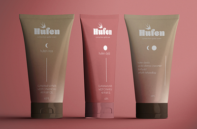Hufen Cosmetics | Product Design branding cosmetics design graphic design illustration package packaging product design
