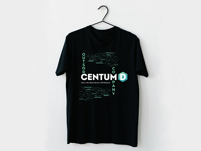 T-shirt design for Centum-D branding design graphic design typography vector