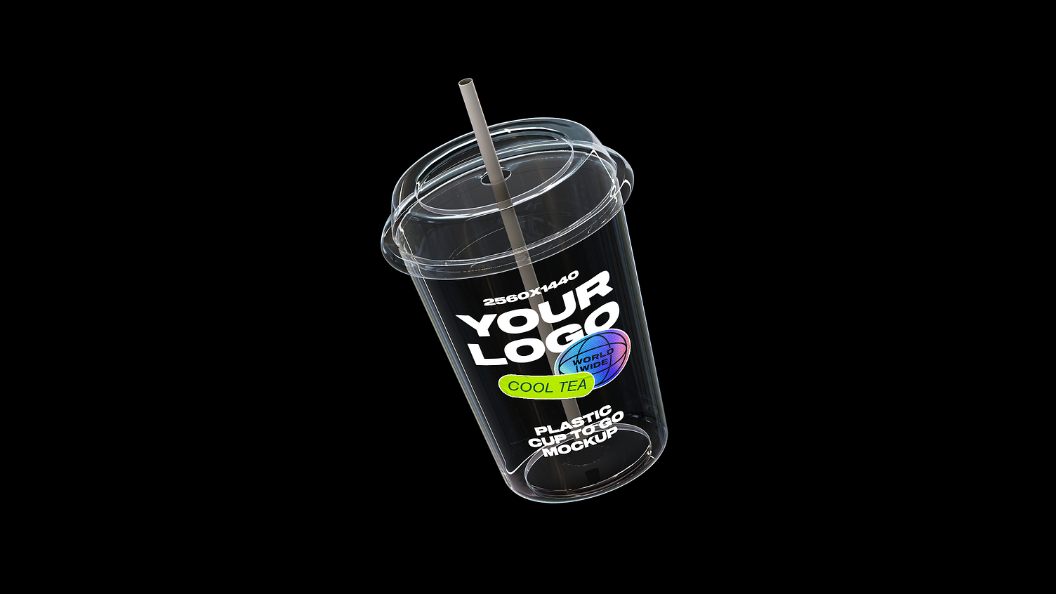 Free Transparent Plastic Cup Mockup by Filip Lichtneker on Dribbble