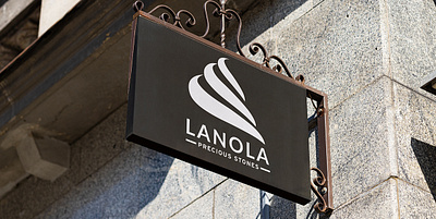 Lanola Logo and Brand Design brand design branding illustration logo luxury brand signage vector