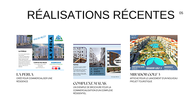 Réalisations brochures