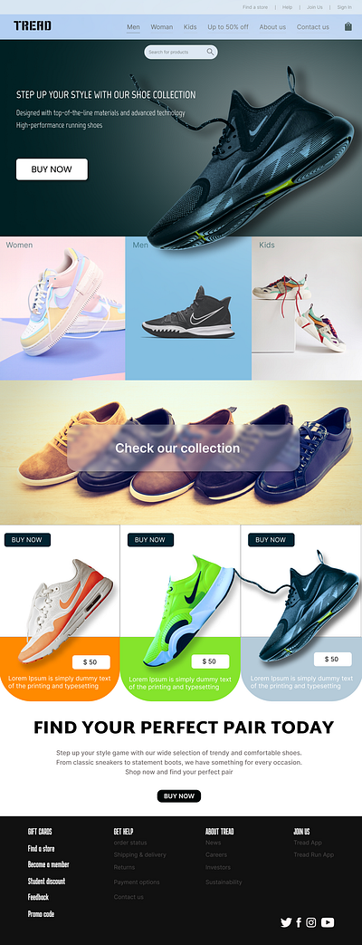 E-commerce- Website Design app branding design graphic design illustration logo typography ui ux vector