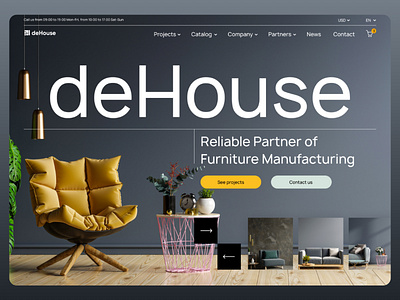Redesign for an online furniture store design ui ux website