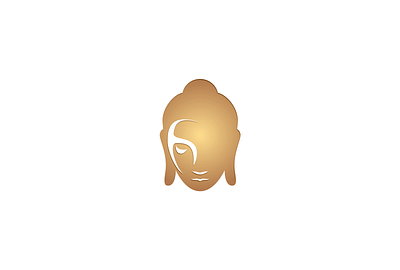 Buddha Head Logo FOR SALE branding buddha design for sale graphic design illustration logo natural vector yoga