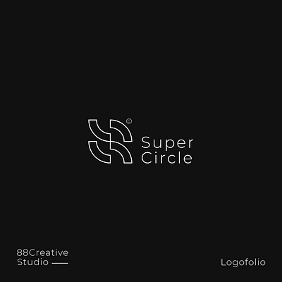 Super circle logo modern branding design graphic design logo logo folio logodesign logomaker logomark logomodern logotype