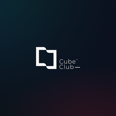 Cube club logo branding design graphic design logo logo folio logodesign logoinspiration logomaker logomodern logotype