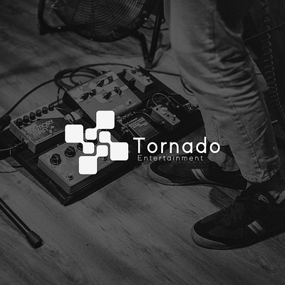 Tornado entertainment branding design graphic design logo logo folio logodesign logotype