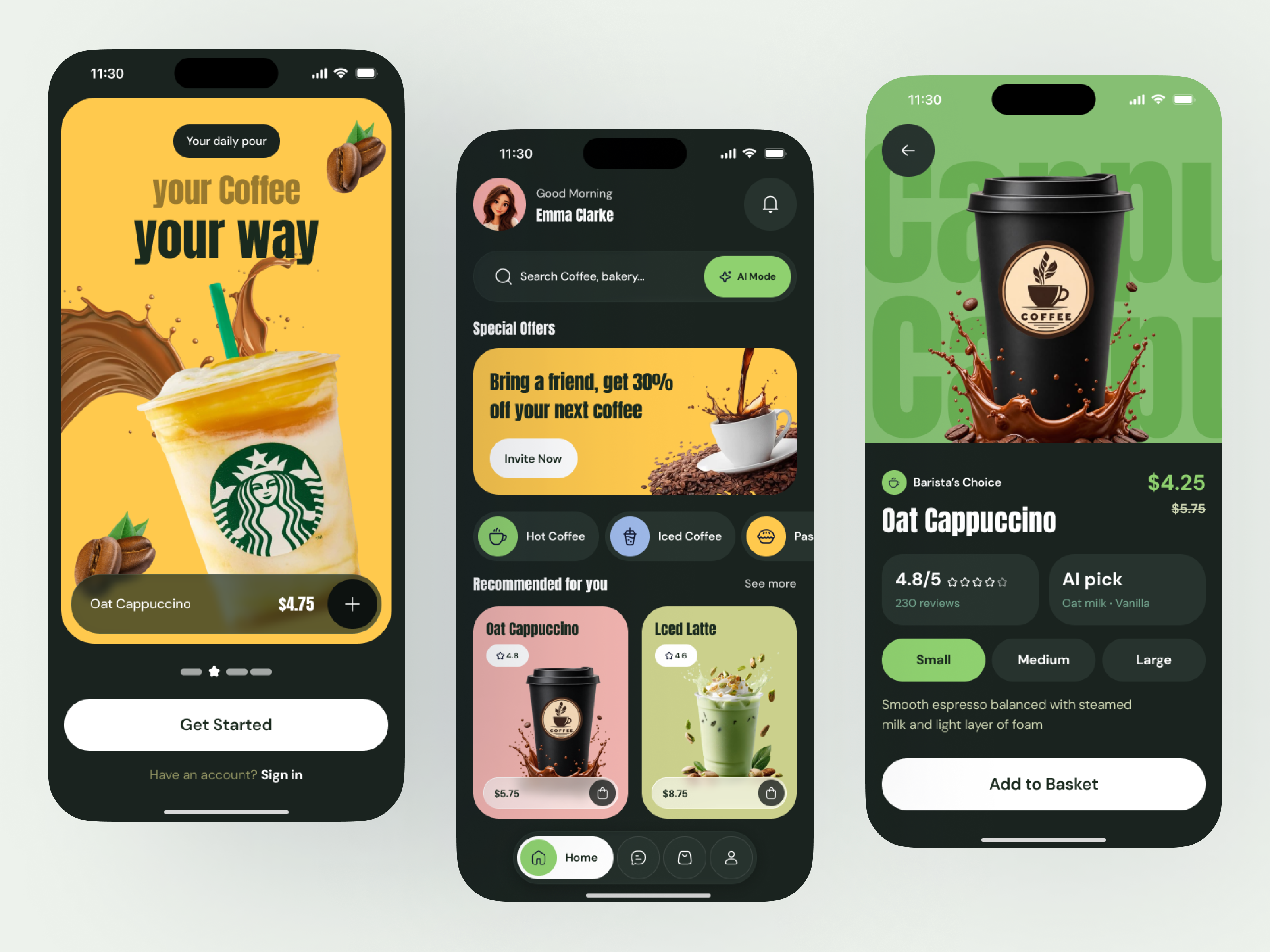 Coffee Shop App UI/UX Design – Modern Coffee Ordering App app cafe app cafe app design coffee coffee app coffee app ui coffee cup coffee delivery app coffee mobile app coffee ordering app coffee shop coffee shop app coffee shop mobile app ecommerce app ui food and beverage app food ordering app online coffee app online coffee ordering product details screen web