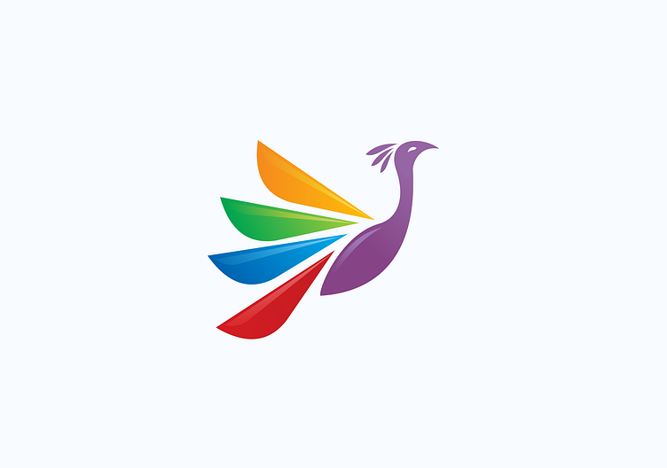 Peacock Logo by ardhian s dewantara on Dribbble