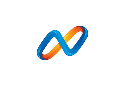 Letter N Technology Logo design initial letter logo modern n technology