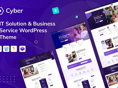 Broadband TV Channel Internet Service Provider WordPress Theme 3d animation branding design graphic design illustration logo motion graphics ui vector