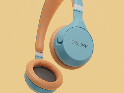 Product Render : Headphones 3d branding design product render render