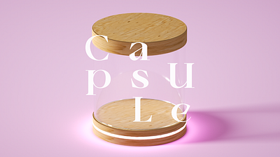 Capsule 3d art cinema4d octanerender