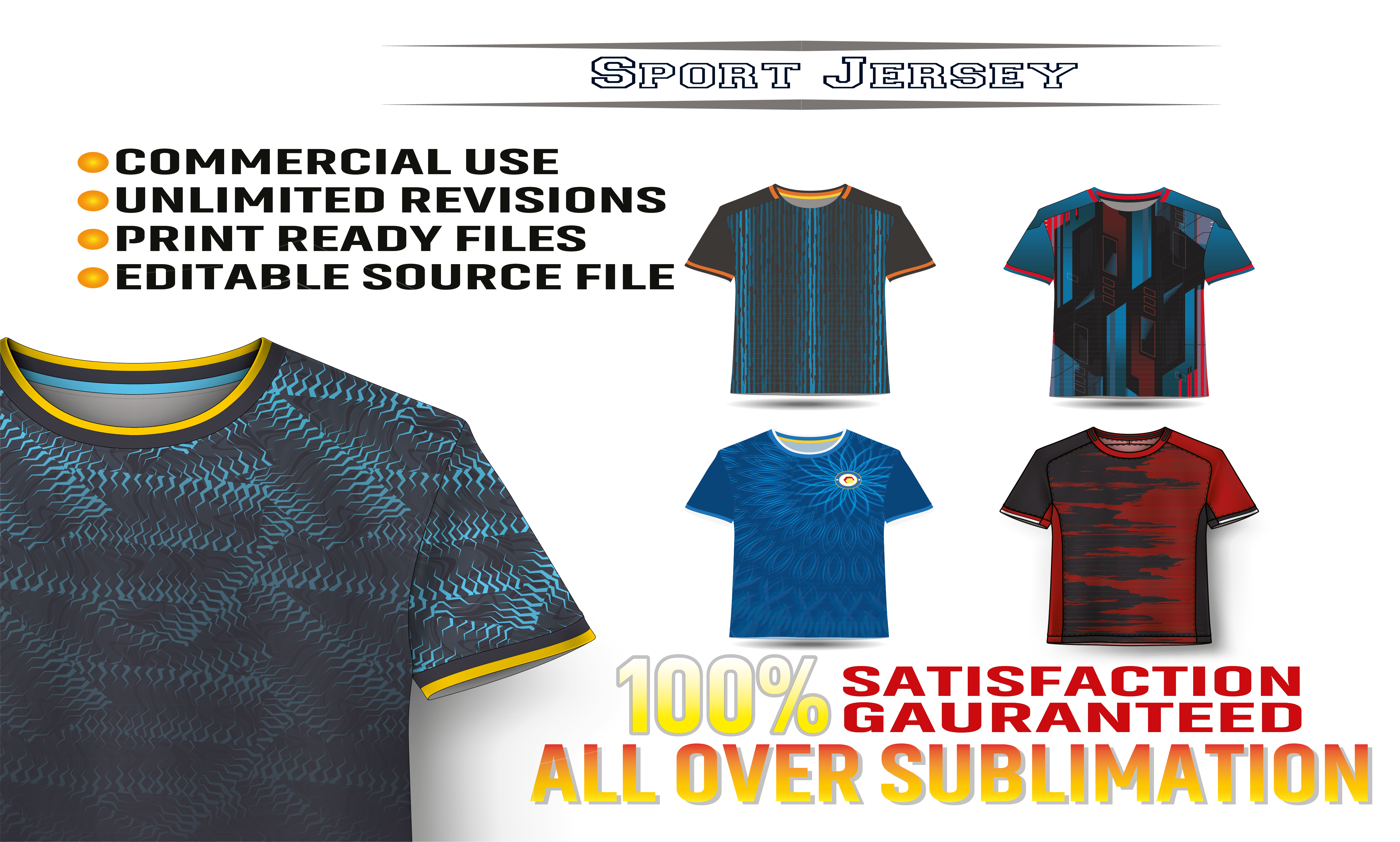 Sports Jersey T Shirt Design PNG Images