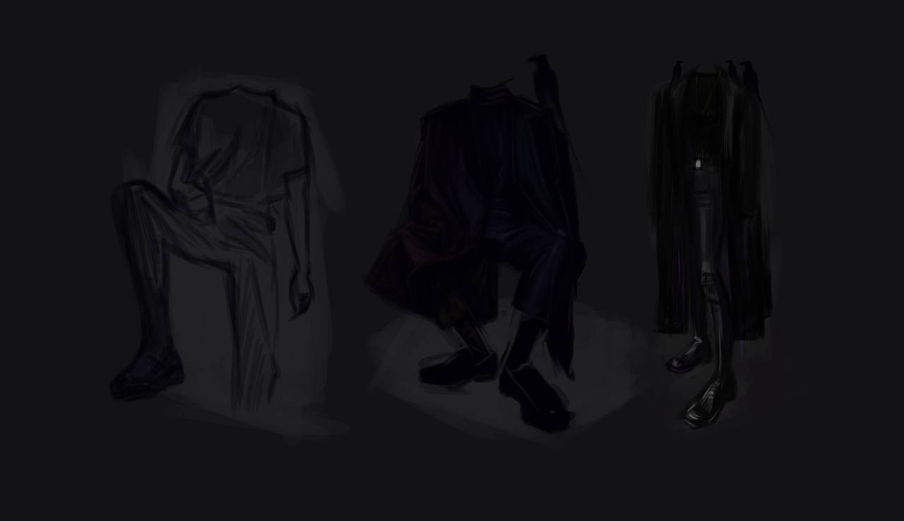 dark fashion art black cg dark dark fashion design digital draw fashion fashion sketch goth goth fashion gothic illustration man paint