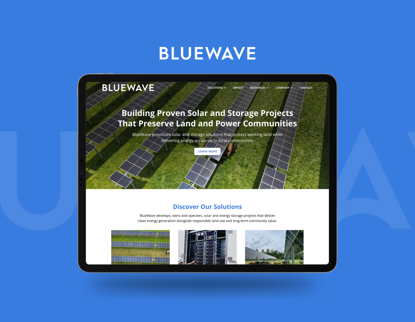 Blue Wave graphic design professional ui upqode ux webdesign webflow webflow design webflow development