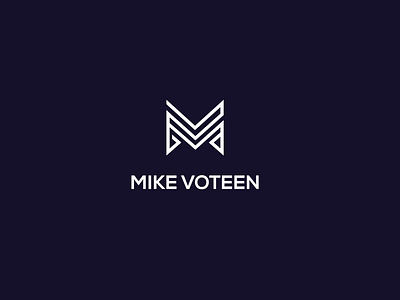 New project done mike voteen design brading identity logo design minimal minimalist modern