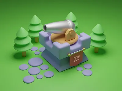 3D Tower Canon 3d canon graphic design ui