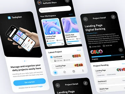 Mobile App - Taskplan collaboration kanban management app mobile app organize planner productivity project project management schedule task task app task management task manager team management timeline to do list work work list workflow