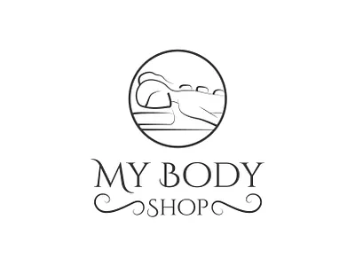 My Body Shop Spa Center Logo design graphic design illustration logo logodesign spa spa center spa center logo vector