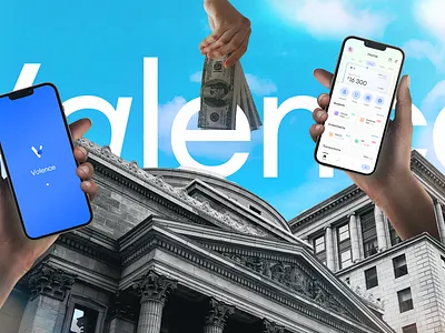 Valence | Product Design bills branding expenditure finance app finance wallet mobile money product design savings spending analysis ui ui design ux design wallet