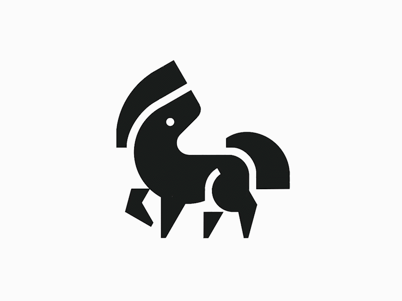 Horse logo by anhdodes by Anh Do Logo Designer on Dribbble