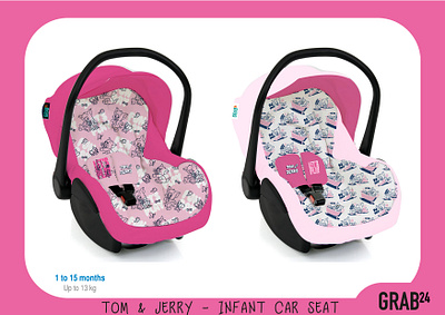Infant Car seat & Strollers Design branding design graphic design ill illustration typography vector