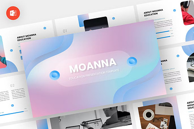Moanna - Education Powerpoint Template annual business clean corporate download google slides keynote pitch pitch deck powerpoint powerpoint template pptx presentation presentation template project report slidemaster slides template web