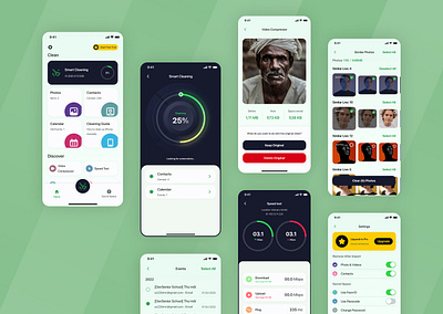 Cleaner app daily ui challenge ui uiux uxui